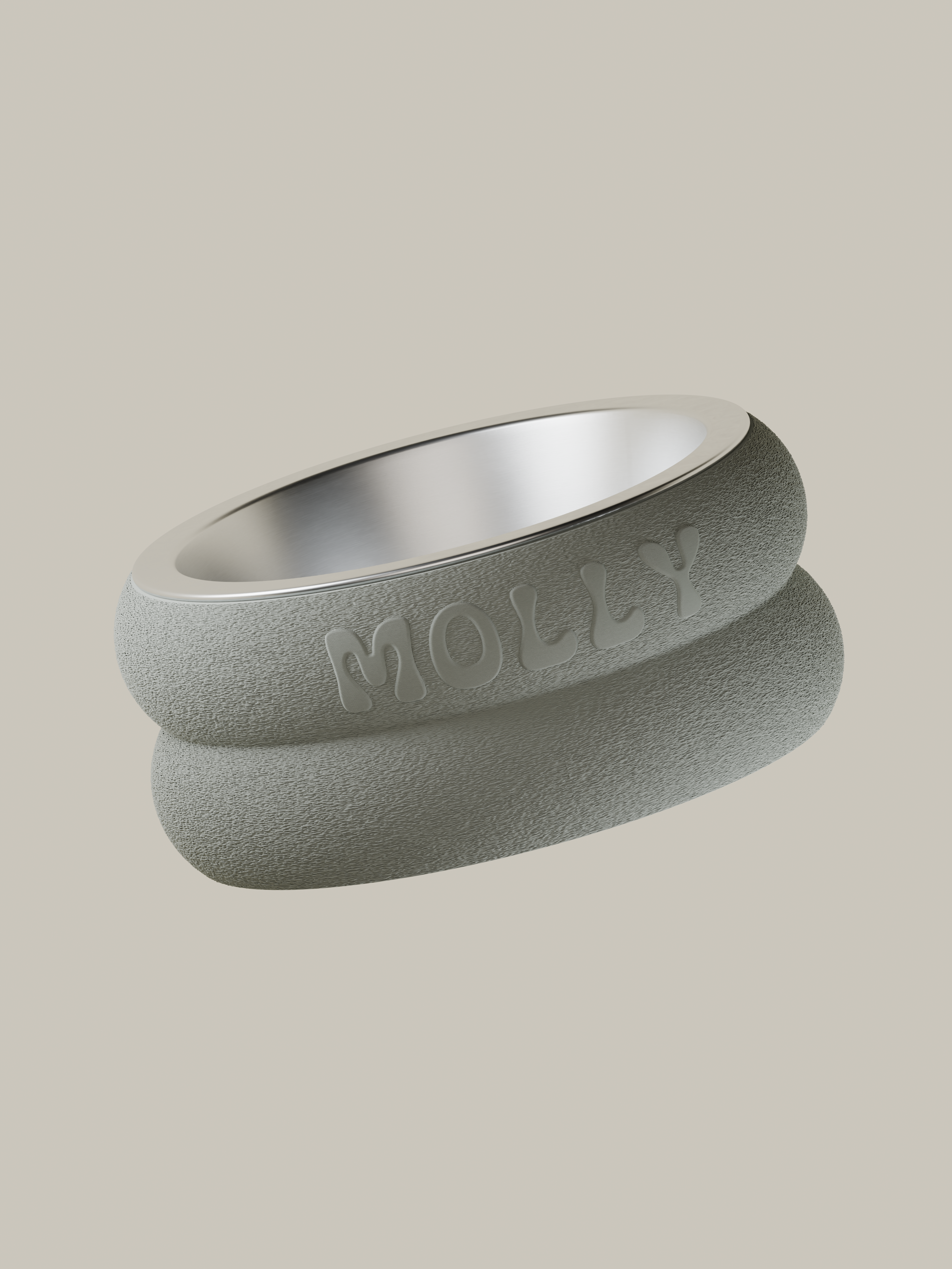 Personalizowana miska z imieniem dla psa STONE – 900 ml
