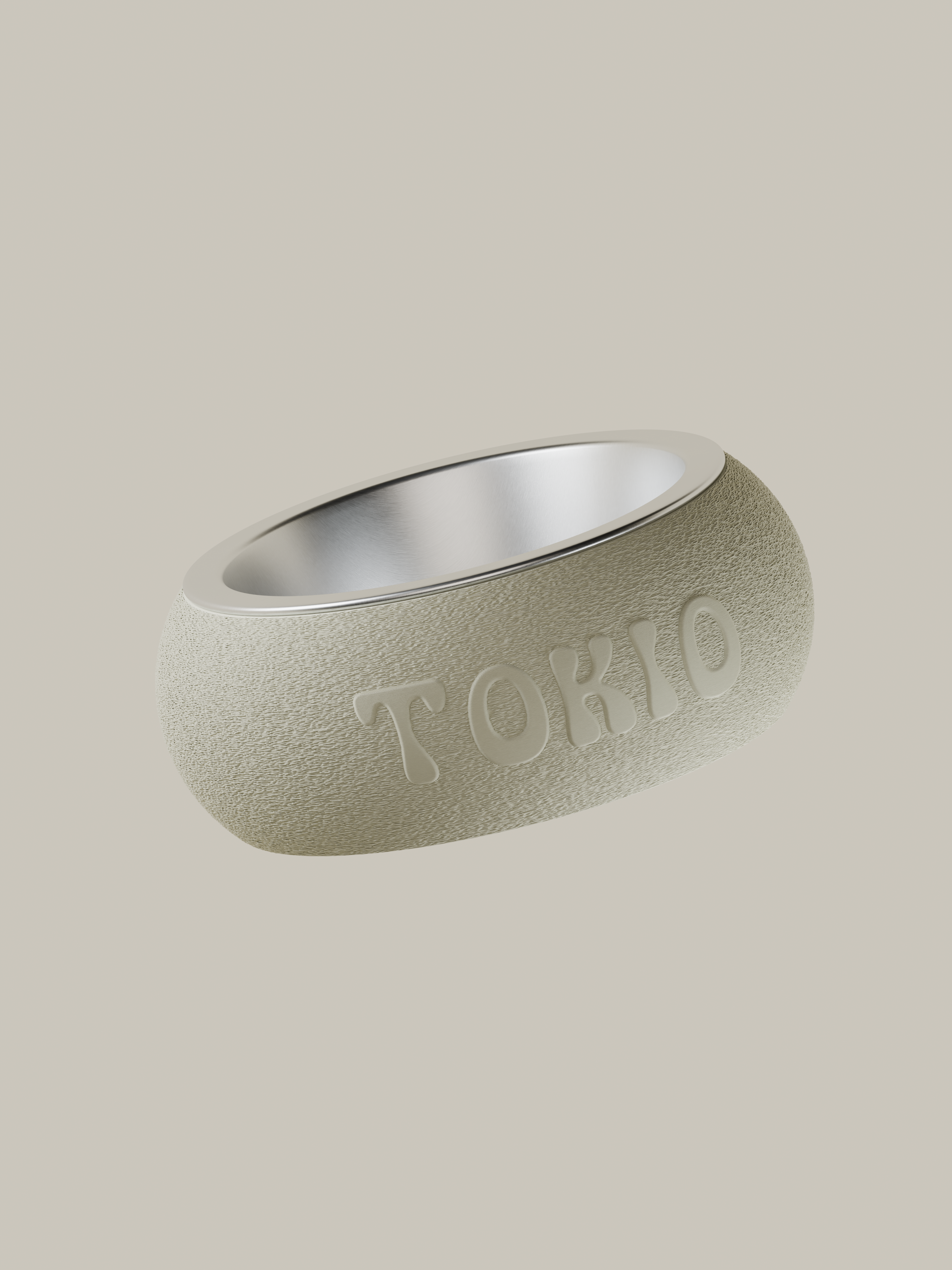 Personalizowana miska z imieniem dla psa i kota STONE – 450 ml