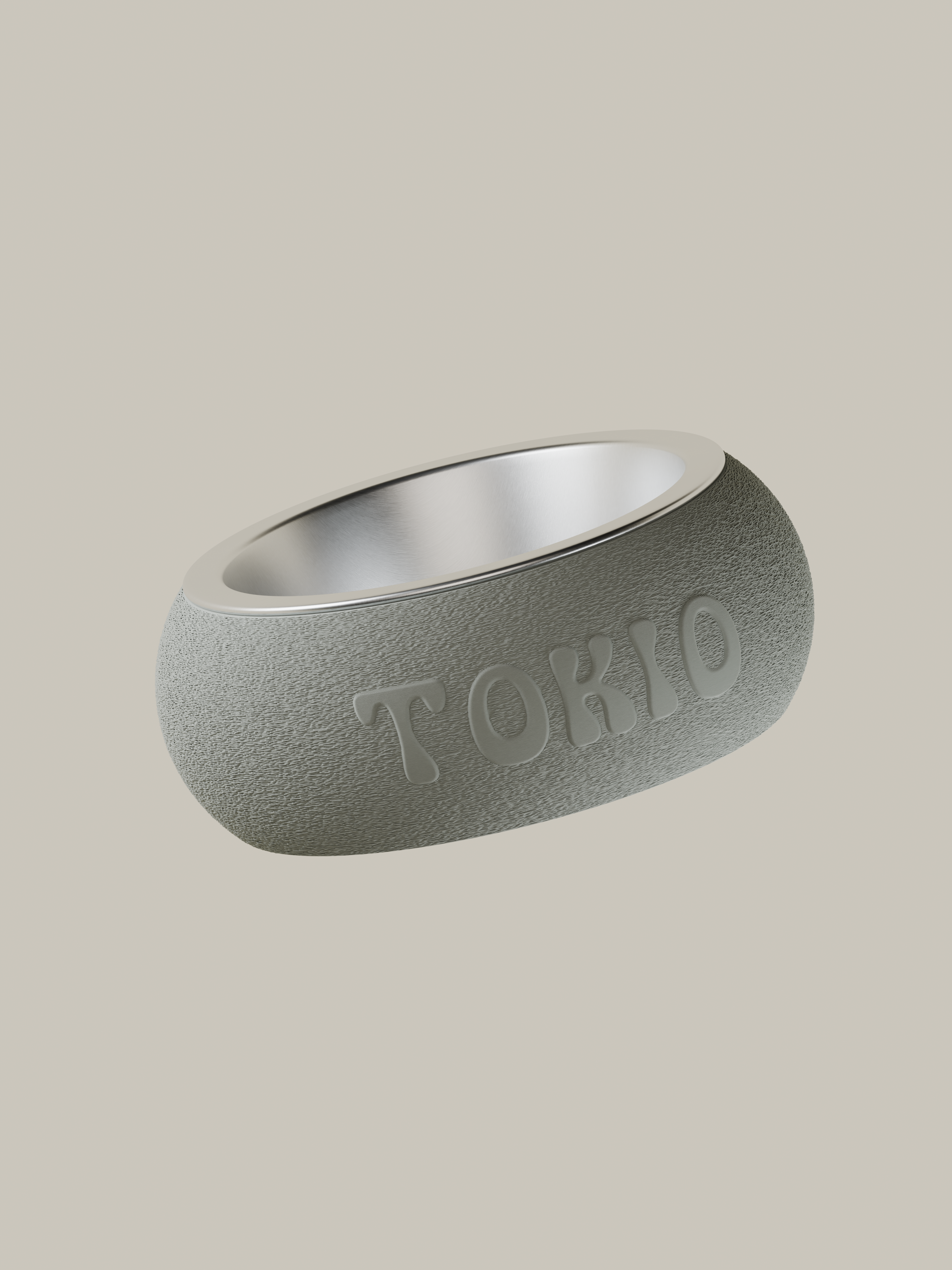 Personalizowana miska z imieniem dla psa i kota STONE – 450 ml